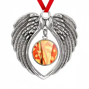 Color Game Christmas Wings Pendant