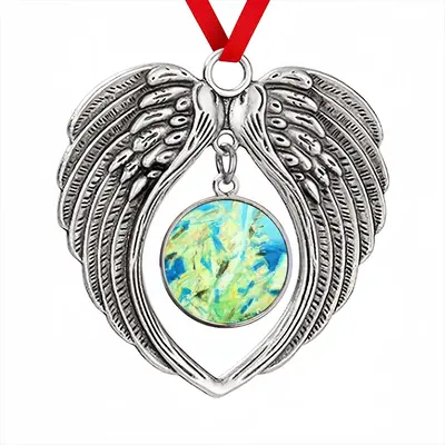 Shake Christmas Wings Pendant