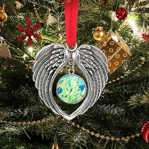 Shake Christmas Wings Pendant