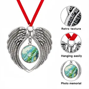 Summer Memories Christmas Wings Pendant