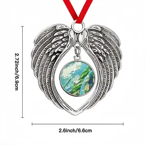 Summer Memories Christmas Wings Pendant