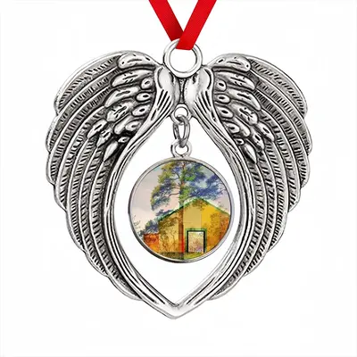 Late Autumn 1824 Christmas Wings Pendant