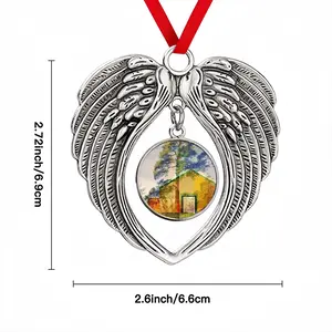 Late Autumn 1824 Christmas Wings Pendant