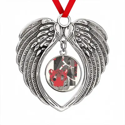 Wwf Amur Tiger Christmas Wings Pendant