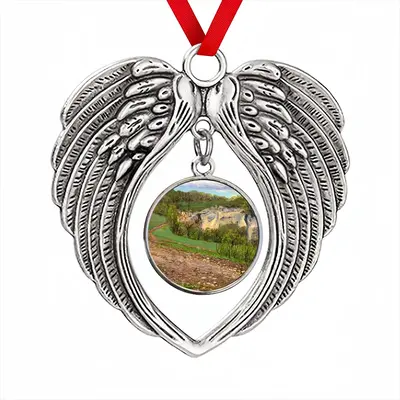 Mountain Canyon Christmas Wings Pendant