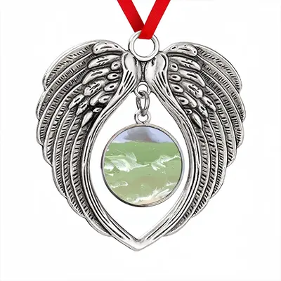 Coming Storm Christmas Wings Pendant