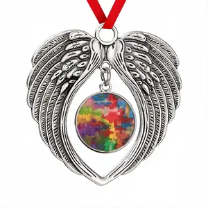 #86-2021 Christmas Wings Pendant