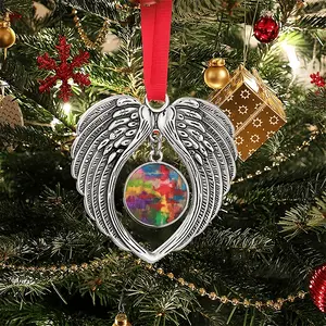 #86-2021 Christmas Wings Pendant