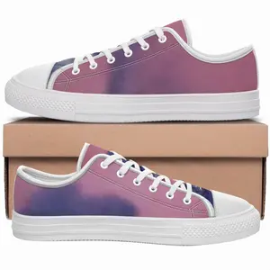 Men Pink Is Not An Option Retro Canvas Shoes