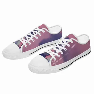 Men Pink Is Not An Option Retro Canvas Shoes