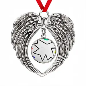 Bird Christmas Wings Pendant