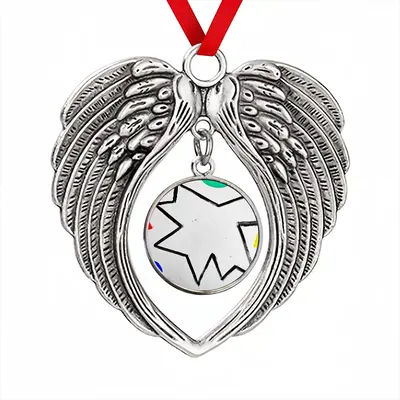 Bird Christmas Wings Pendant