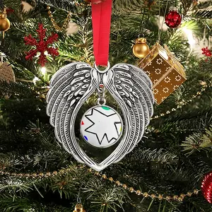 Bird Christmas Wings Pendant