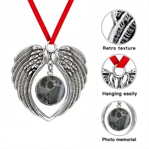 Moorfield Road Christmas Wings Pendant