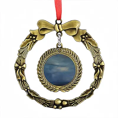 Ocean Storm Christmas Wreaths Pendant