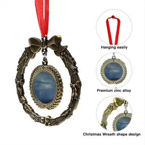 Ocean Storm Christmas Wreaths Pendant