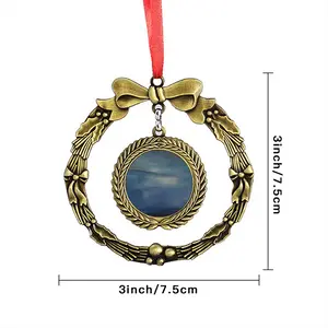 Ocean Storm Christmas Wreaths Pendant