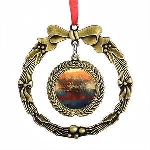 Overblue Christmas Wreaths Pendant