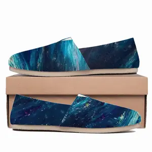 Men Scottish Starry Night Flat Shoes