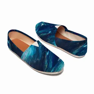 Men Scottish Starry Night Flat Shoes