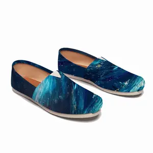 Men Scottish Starry Night Flat Shoes