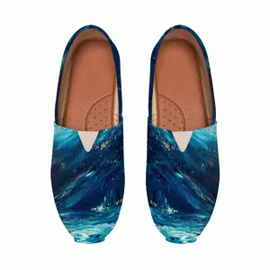 Men Scottish Starry Night Flat Shoes