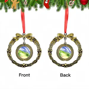 The Sixth Day Christmas Wreaths Pendant