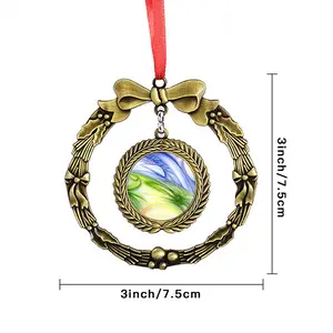 The Sixth Day Christmas Wreaths Pendant