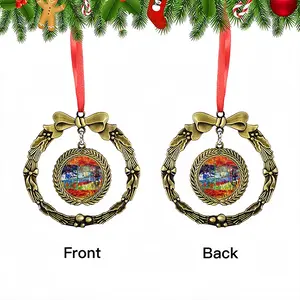 73 Christmas Wreaths Pendant