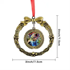 Berenice Fragment W Christmas Wreaths Pendant