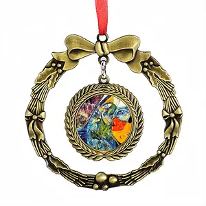 Berenice Fragment Q Christmas Wreaths Pendant