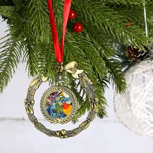 Berenice Fragment Q Christmas Wreaths Pendant