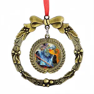 Berenice A Christmas Wreaths Pendant