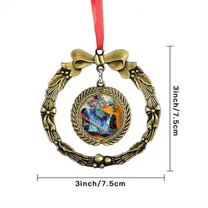 Berenice A Christmas Wreaths Pendant