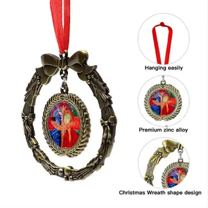 Beatrice C Christmas Wreaths Pendant