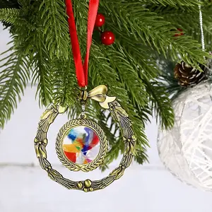 By Chance K Christmas Wreaths Pendant