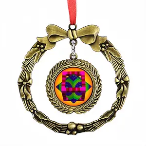 Getsu (Moon) Christmas Wreaths Pendant