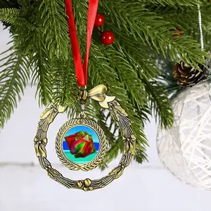 Sakana - Fish Christmas Wreaths Pendant