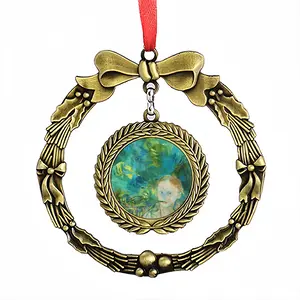 August Christmas Wreaths Pendant