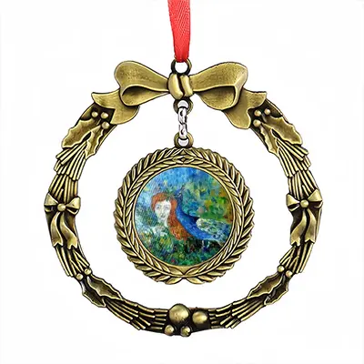 Angel Of Summer Christmas Wreaths Pendant