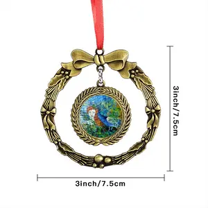 Angel Of Summer Christmas Wreaths Pendant