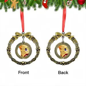 Scar Tissue Christmas Wreaths Pendant