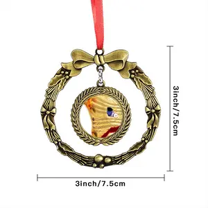 Scar Tissue Christmas Wreaths Pendant