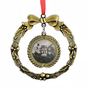 Cold Turkey Christmas Wreaths Pendant