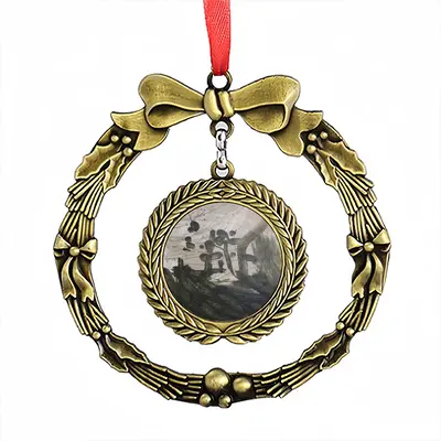 Cold Turkey Christmas Wreaths Pendant