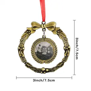 Cold Turkey Christmas Wreaths Pendant