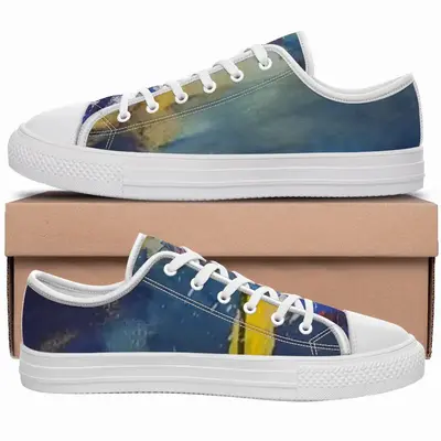 Men Space Station Retro Canvas Shoes