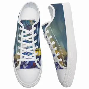 Men Space Station Retro Canvas Shoes