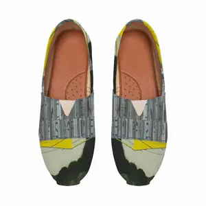 Men Scrambled Flat Shoes