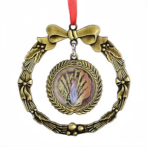 My Love In A Shell Christmas Wreaths Pendant